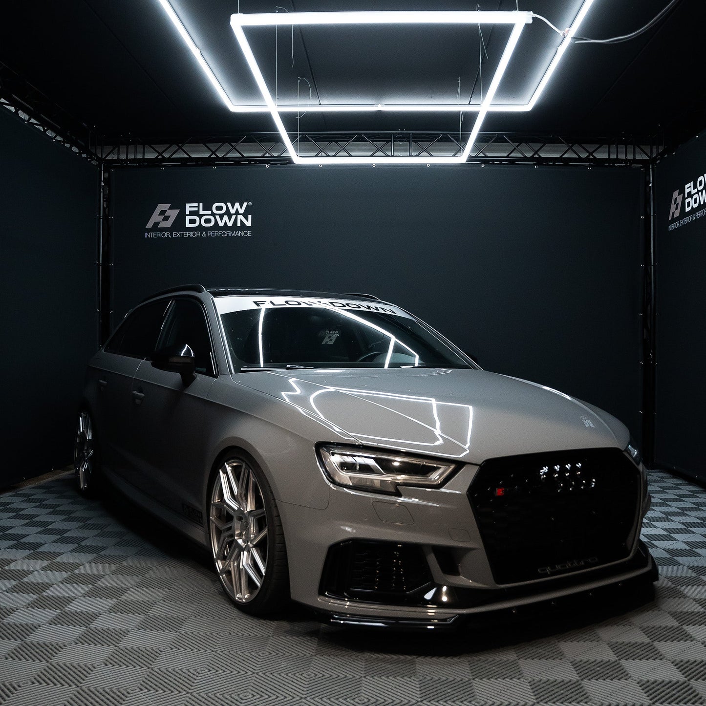 FLOW DOWN® Magnet Kennzeichenhalter für Audi S3/RS3 8V