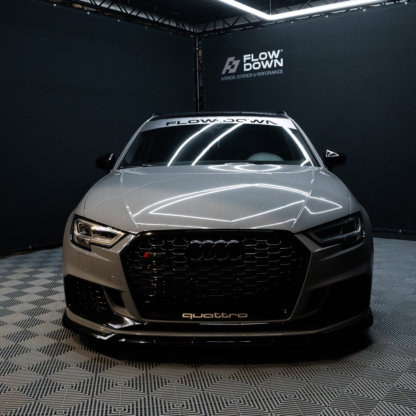 FLOW DOWN® Magnet Kennzeichenhalter für Audi S3/RS3 8V