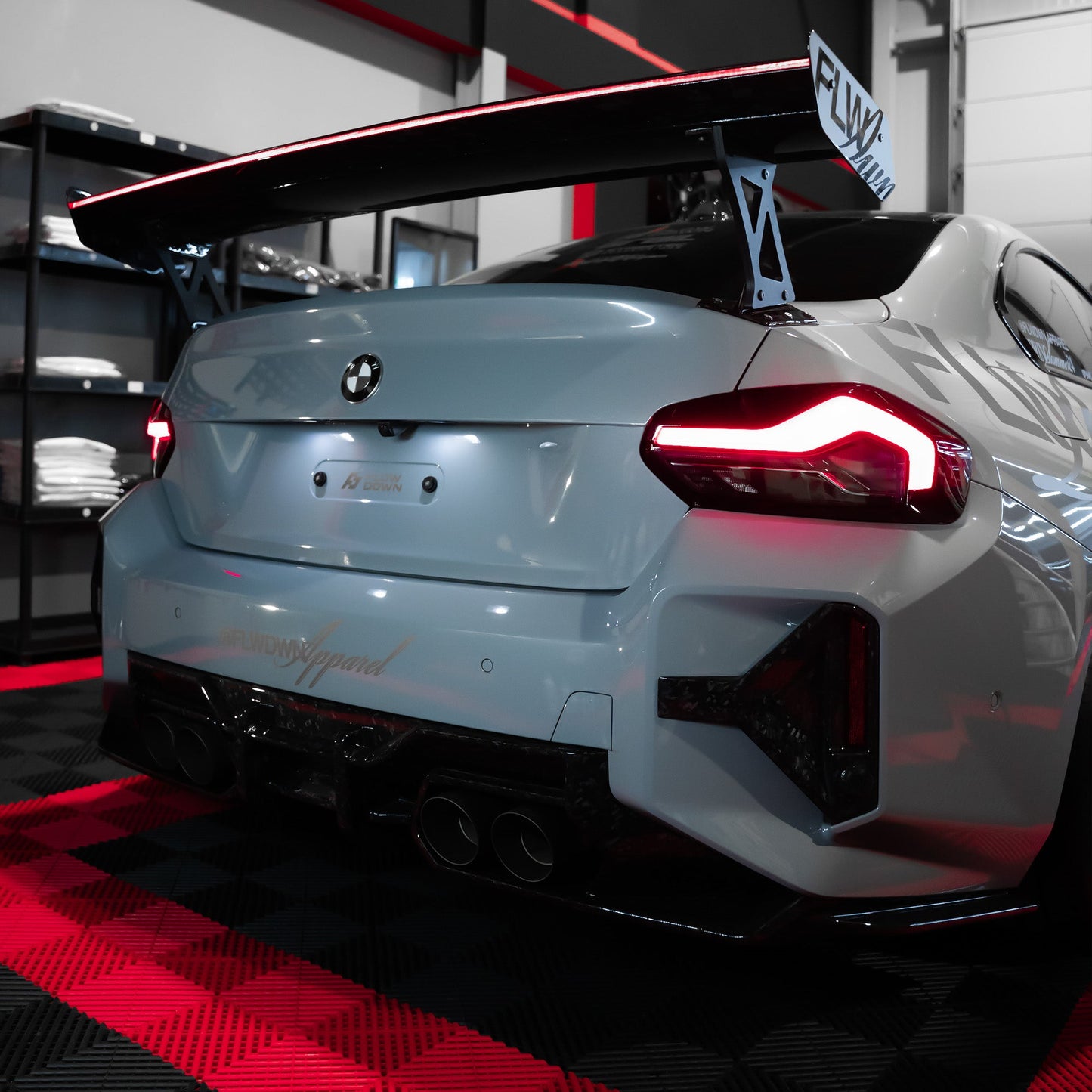 FLOW DOWN® Magnet Kennzeichenhalter für BMW M2 (G87)