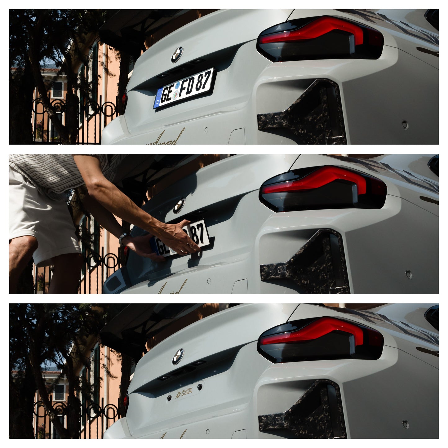 FLOW DOWN® Magnet Kennzeichenhalter für BMW M2 (G87)