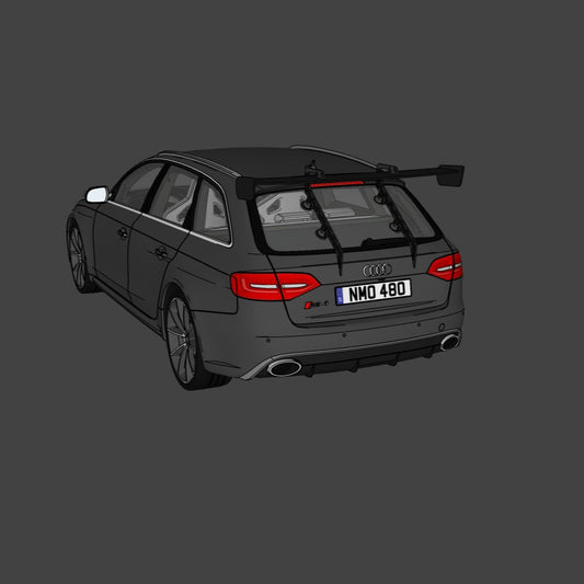 Heckspoiler Audi A4/S4/RS4 B8